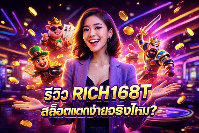 RICH168T สล็อตแตกง่ายจริงไหม?