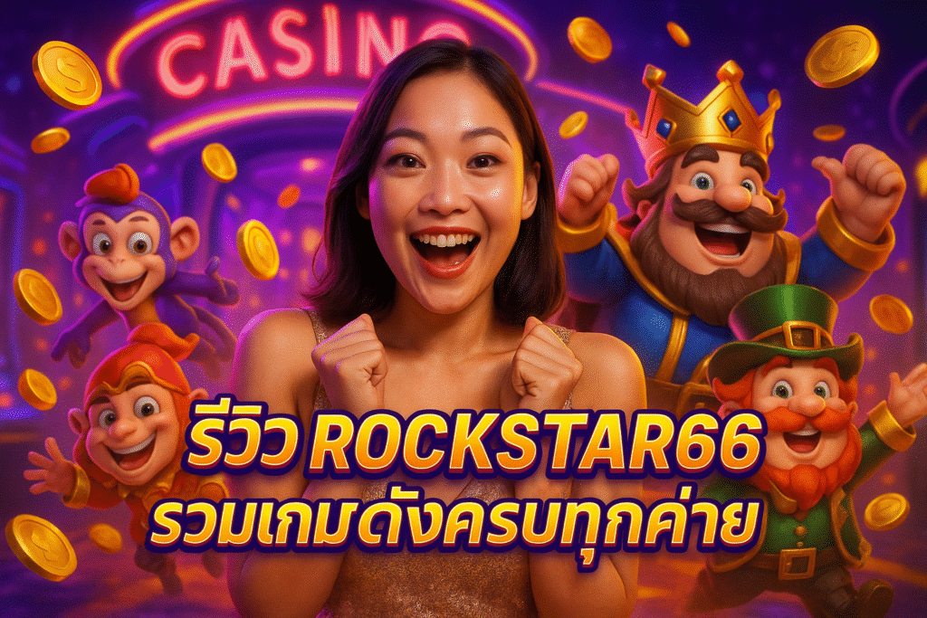 ROCKSTAR66 รวมเกมดังครบทุกค่าย