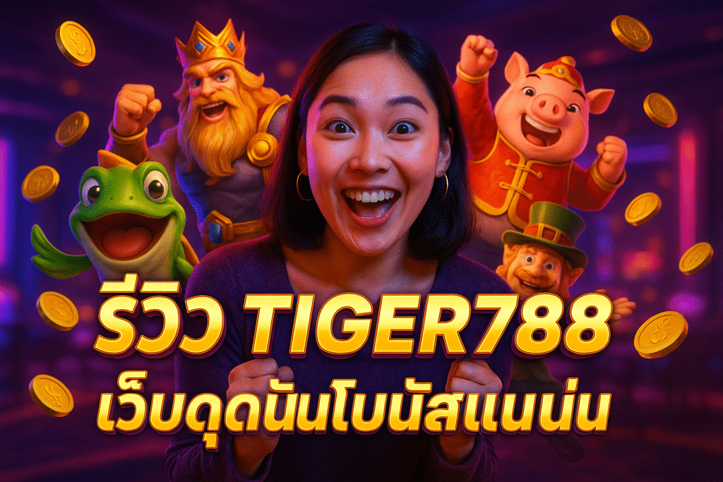 TIGER788 เว็บโบนัสแน่น ฝากถอนทันใจ